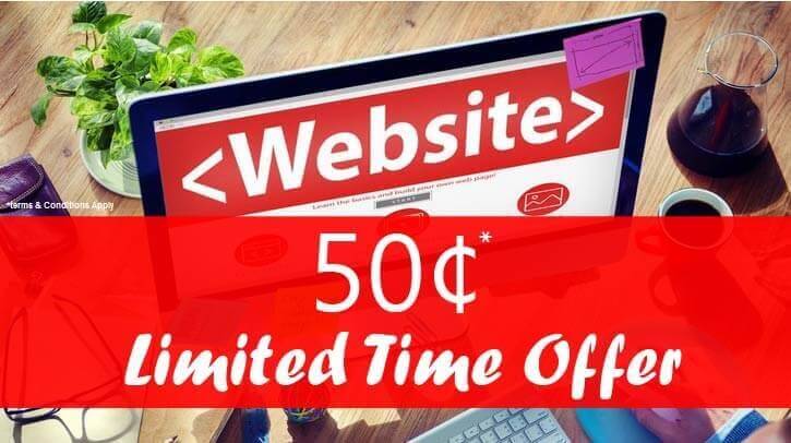 A Complete Website in 50 Cents